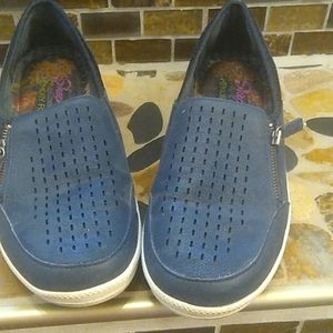 Skechers Womens  Leather Sneakers Size 7